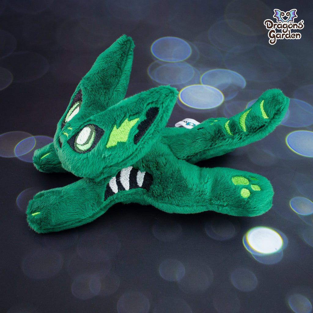 Zombie Halloween Cat Plushie - Dragons' Garden - Plushie