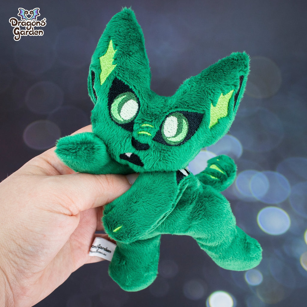 Zombie Halloween Cat Plushie - Dragons' Garden - Plushie